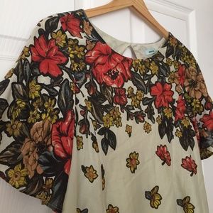 Kimchi Blue (Urban Outfitters) Floral Swing Dress